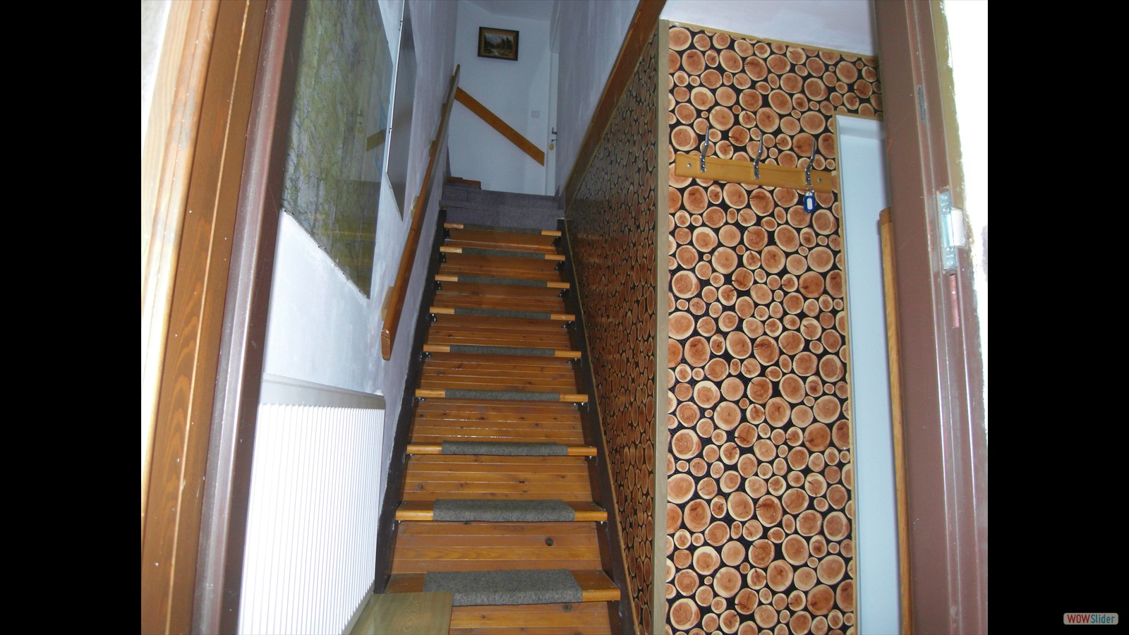 Chodba do horního apartmánu